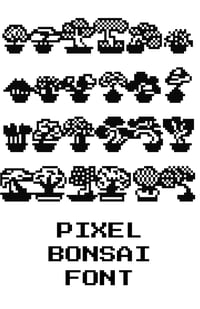 Image 1 of Bonsai Font 🌳