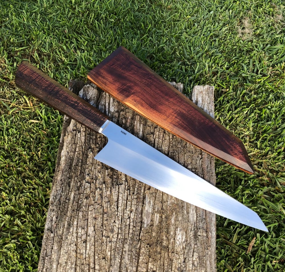 Image of 210mm Chef S-Grind N690 Myall