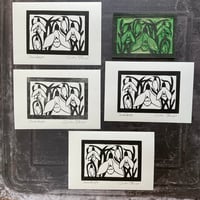 Image 4 of Snowdrops Woodcut