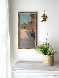 Image 2 of Peinture à l’huile - scène méditerranéenne