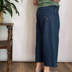 Image of Dark blue Louey pants