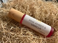 Image 1 of Pink Amber & Vanilla Perfume Rollerball