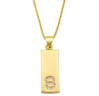 Image 1 of English letter necklace 