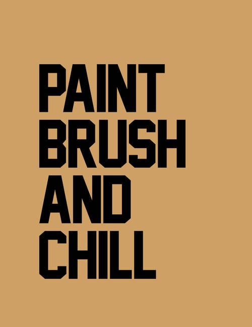Image of Nov 2nd PaintBrush&Chill @yonderCoffee AFTERhours