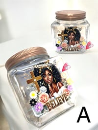 Image 4 of Praying Women Decor Jars