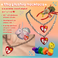 Image 2 of ‘plushie’ necklace 