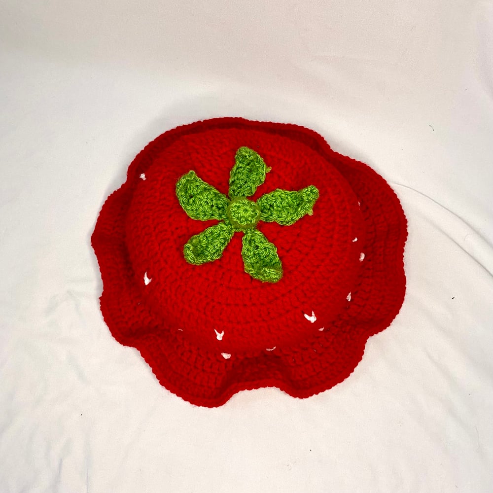 Image of strawberry hat