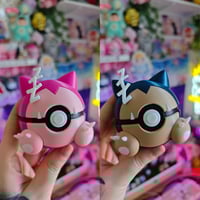 Image 1 of Pokeball snorlax azul/rosa