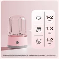 Image 6 of Mini Laundry Cup 1L Wireless Portable Underwear&Socks Automatic Washing Machine Rechargeable
