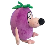 Image 2 of Eggplant Courage Plush 