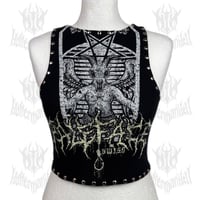 Image 1 of Paleface Swiss "Satanic Worship" Muscle Top (SIZE XS/S)