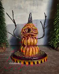 Image 1 of Pumpkin Snowman Witch