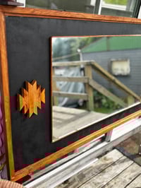 Image 5 of  Black Western Style Rimu Mirror