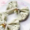 Sage broderie anglaise Pigtail Set