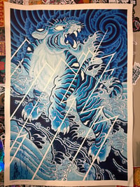 A1 Original Tiger Painting
