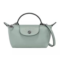 LC leather mini bag Verveine