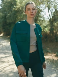 Image 1 of Jacket Graft Deep Green
