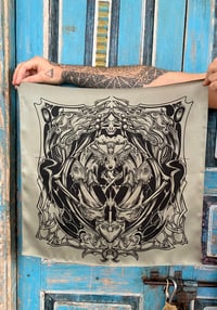 “Mother Of All Creation” pure silk bandanna