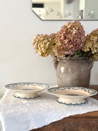 Image 1 of Assiette sur pied - fin XIXe