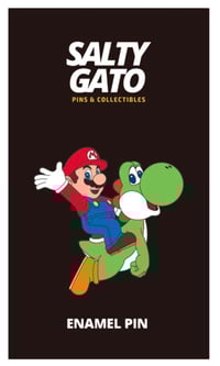 Super Mario and Yoshi Pin 1.5”/38mm