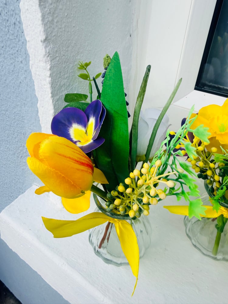 Image of Trio of Spring Bud Vases
