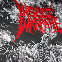 Image 2 of *RED* Insect Warfare - World Extermination Embroidery On Woven Back Patch