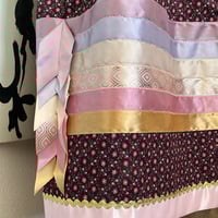 Image 4 of Maroon floral Ribbonskirt