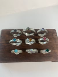 Image 1 of Custom birthstone ring 