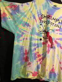 Image 2 of 4XL Shrimply Irresistible Tie Dye Shirt