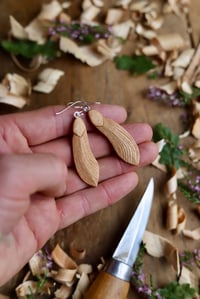 Image 4 of Maple/Sycamore Seed ~ Earrings 