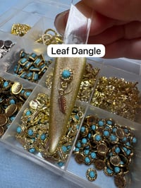 Image 5 of Turquoise Charms (4pc)