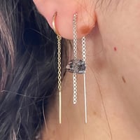 Image 3 of Herkimer diamond earring 