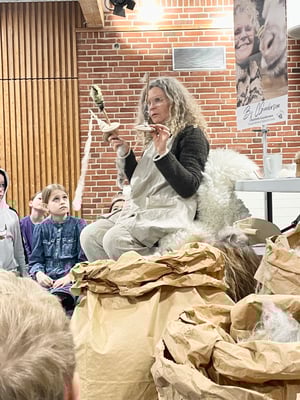 Image of WORKSHOP I SKOLEN, 2 DAGE: SPIND og FARV garn med planter til STRIK