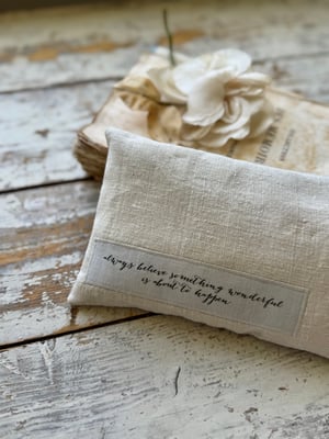 Image of Lavender pillow Mercerie