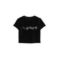 Image 1 of broken branches baby tee