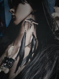 Image 3 of Claws, bones & leather hangers 