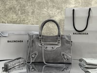 Image 11 of Balenciagà Suede City Bag