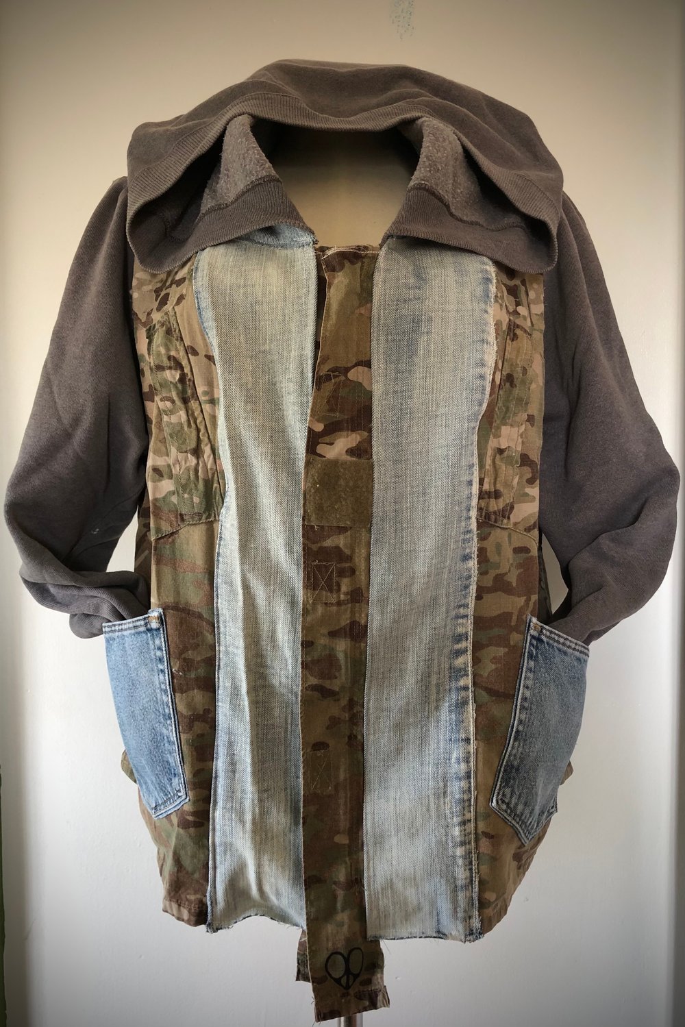 Custom made Camo Meanie.