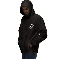 Image 2 of Lion face Unisex lightweight zip up windbreaker