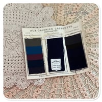 Image 2 of vintage french ephemera lace sample folder original 