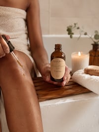 Image 1 of Glow Elixir Body Oil -Nectar Haze 2oz