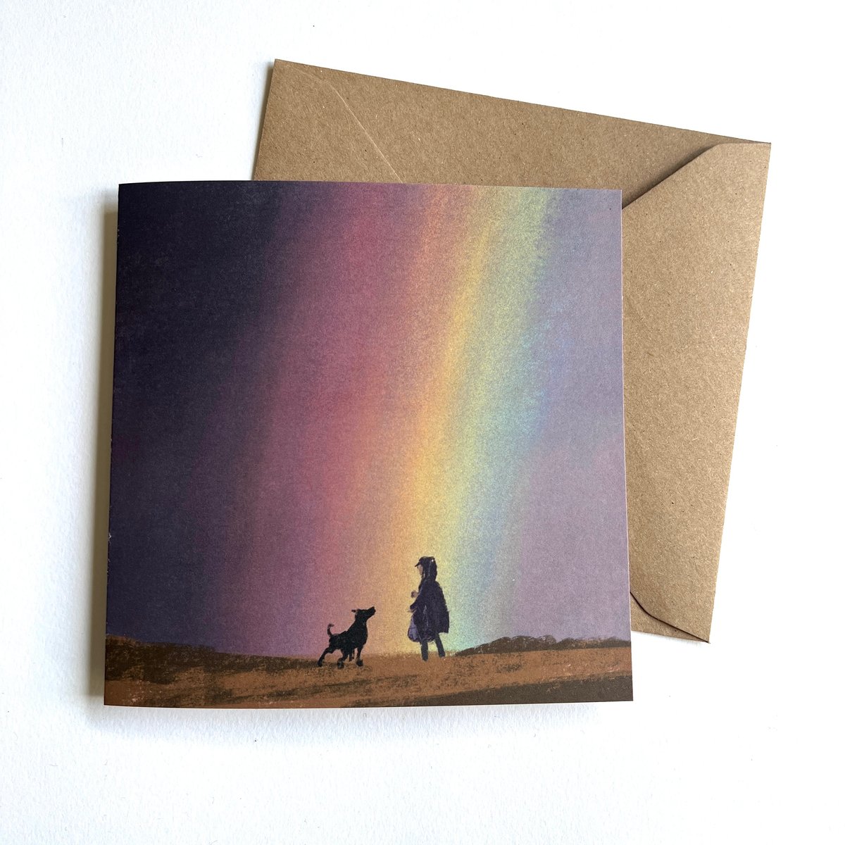 Image of Black Dogs - Set Of 4 Luxury Greetings Cards