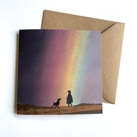 Image 2 of Black Dogs - Set Of 4 Luxury Greetings Cards