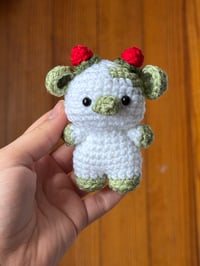 Image 1 of Vache fraise vert 