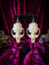 Muskrat Skull - Earrings