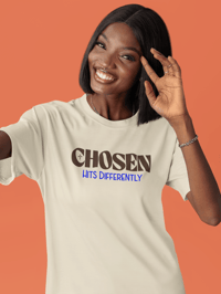 Image 2 of Chosen Hits Differently Tee