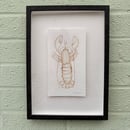 Image 3 of £50 originals - Lobster watercolour & tea