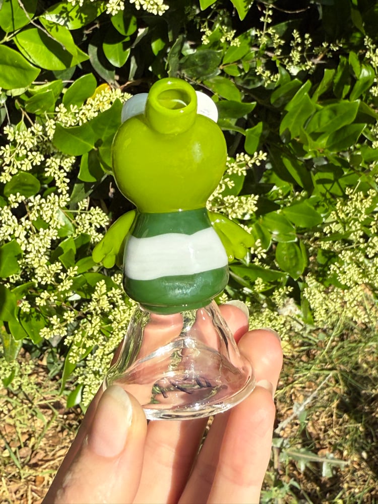 Image of Keroppi Fan-rio Puffco Peak Dry Top