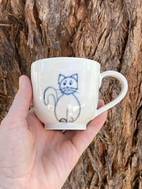 Image 2 of Cat decorated Small Mug