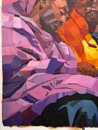 Image 5 of The Sun And The Moon - 24x30" Acrylic on canvas